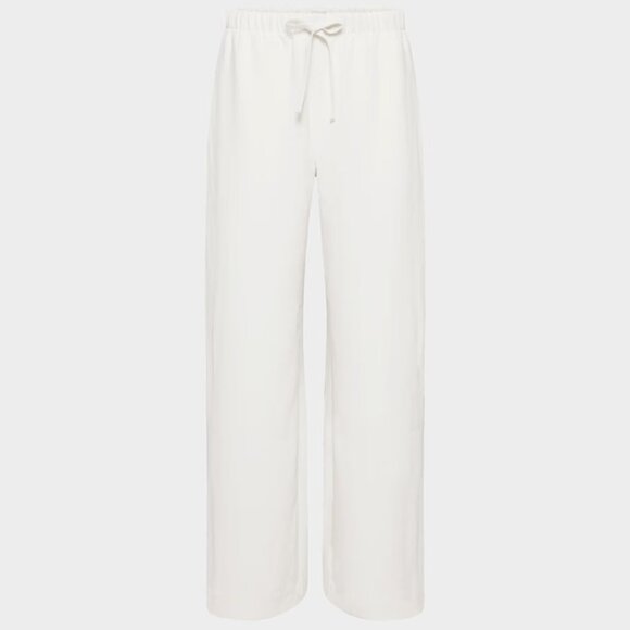 NWT Aritzia WILFRED The Lodge Pant - Crepette Light Birch - Picture 5 of 8